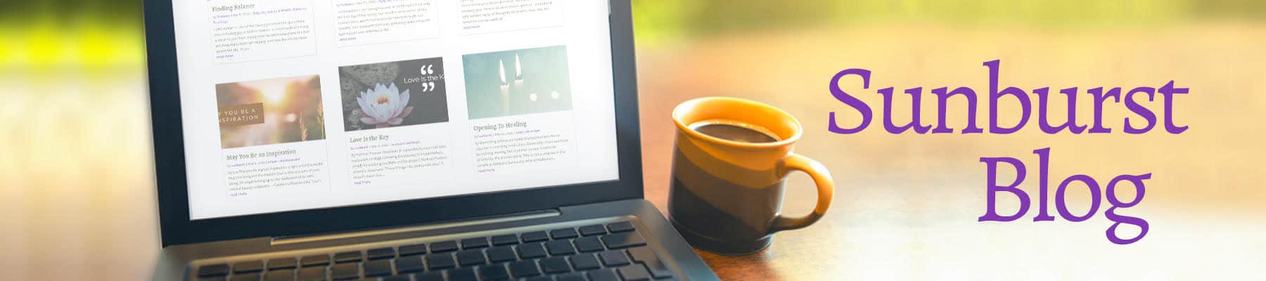 sunburst blog header image