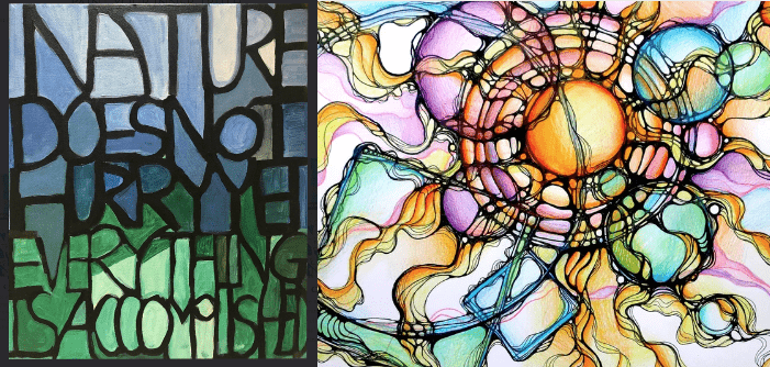 Sunburst Art Workshop: Painted Affirmations